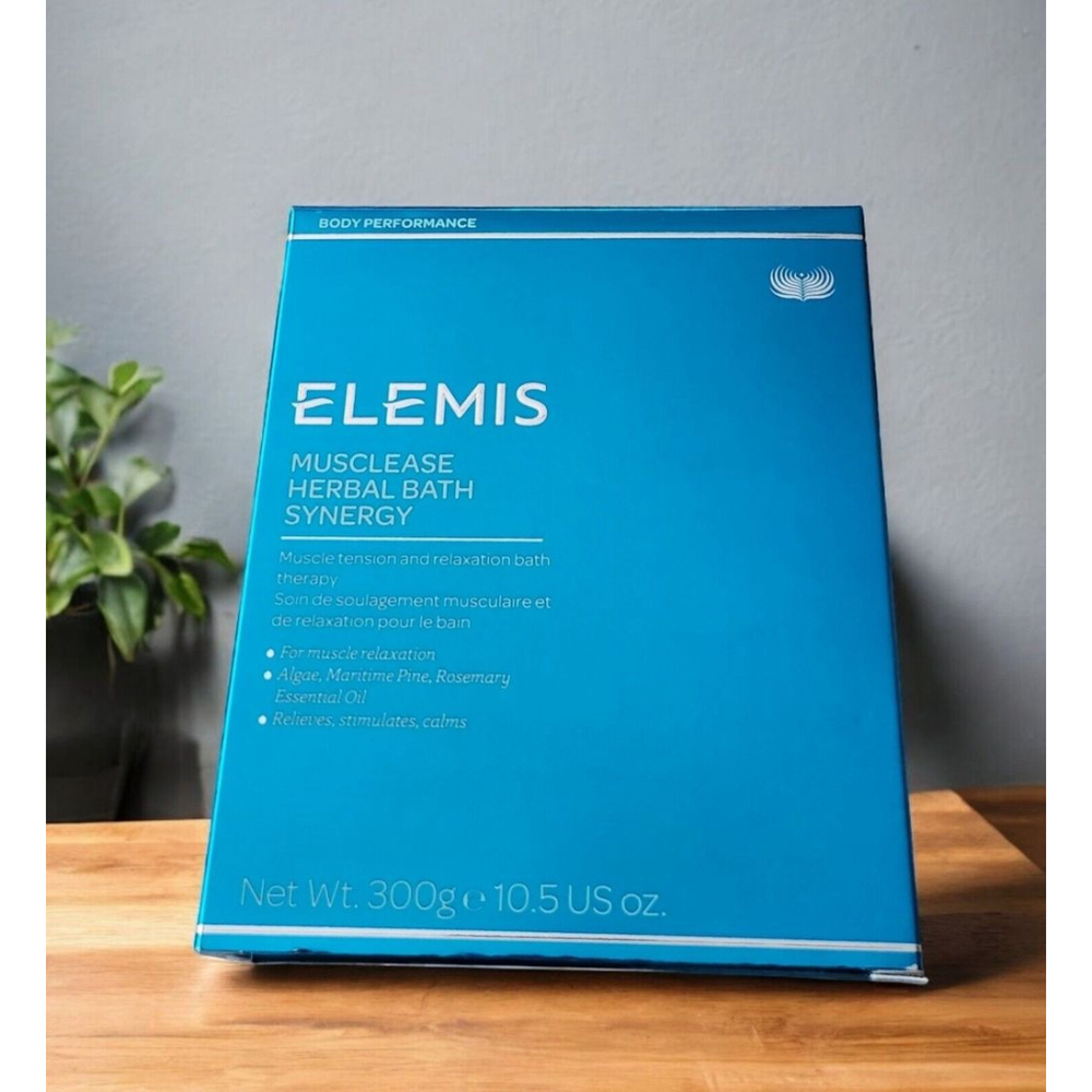 NEW Elemis Musclease Herbal Bath Synergy 1 oz Each 10 Ct. Bath Salt Relaxation